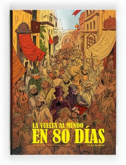 VUELTA AL MUNDO EN 80 DIAS, LA - CLASICOS EN CÓMIC | 9788467553079 | VERNE, JULES | Librería Castillón - Comprar libros online Aragón, Barbastro