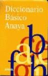 DICCIONARIO BASICO ANAYA | 9788483324028 | 2401237 | Librería Castillón - Comprar libros online Aragón, Barbastro