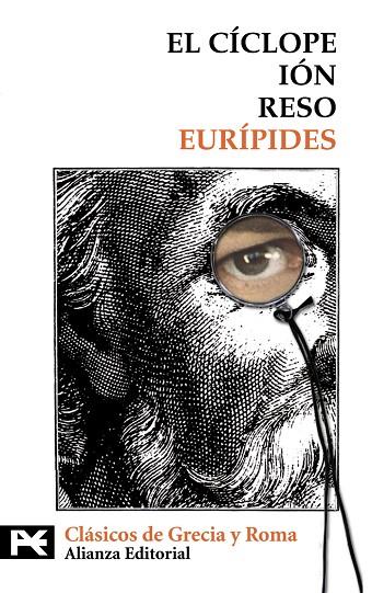 El Cíclope. Ión. Reso | 9788420649962 | Eurípides, Eurípides | Librería Castillón - Comprar libros online Aragón, Barbastro