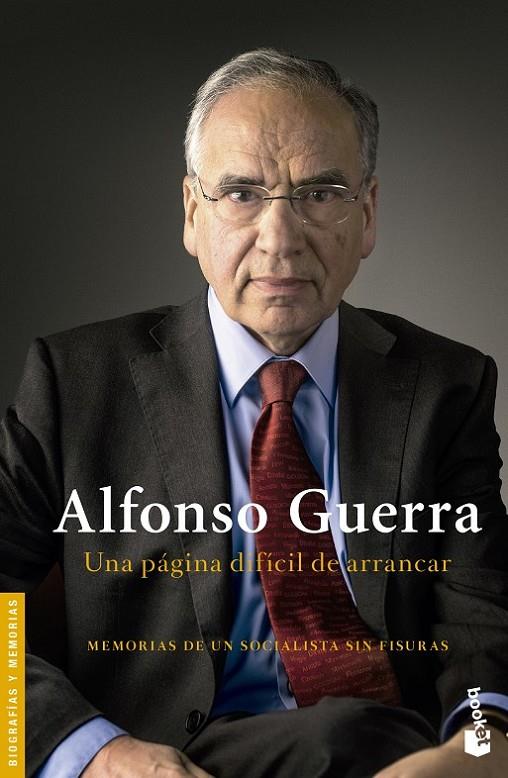 Una página difícil de arrancar | 9788408132509 | Guerra, Alfonso | Librería Castillón - Comprar libros online Aragón, Barbastro