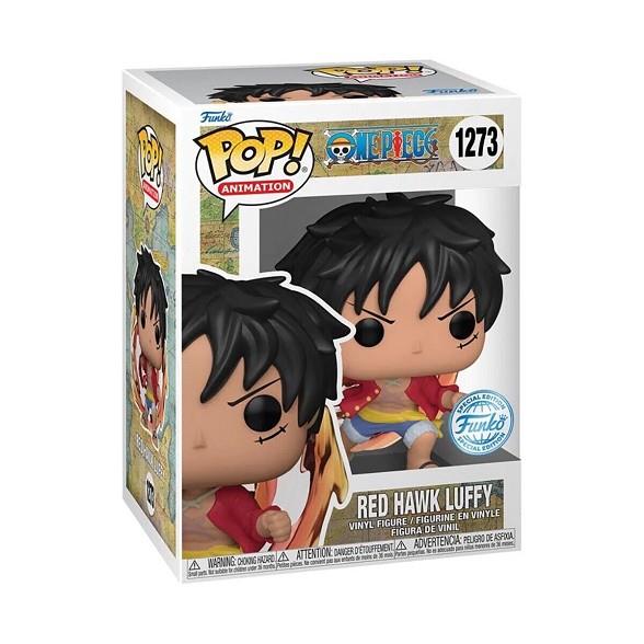 FIGURA FUNKO POP ONE PIECE LUFFY RED HAWK RED ROC 1273 | 889698627016 | Librería Castillón - Comprar libros online Aragón, Barbastro