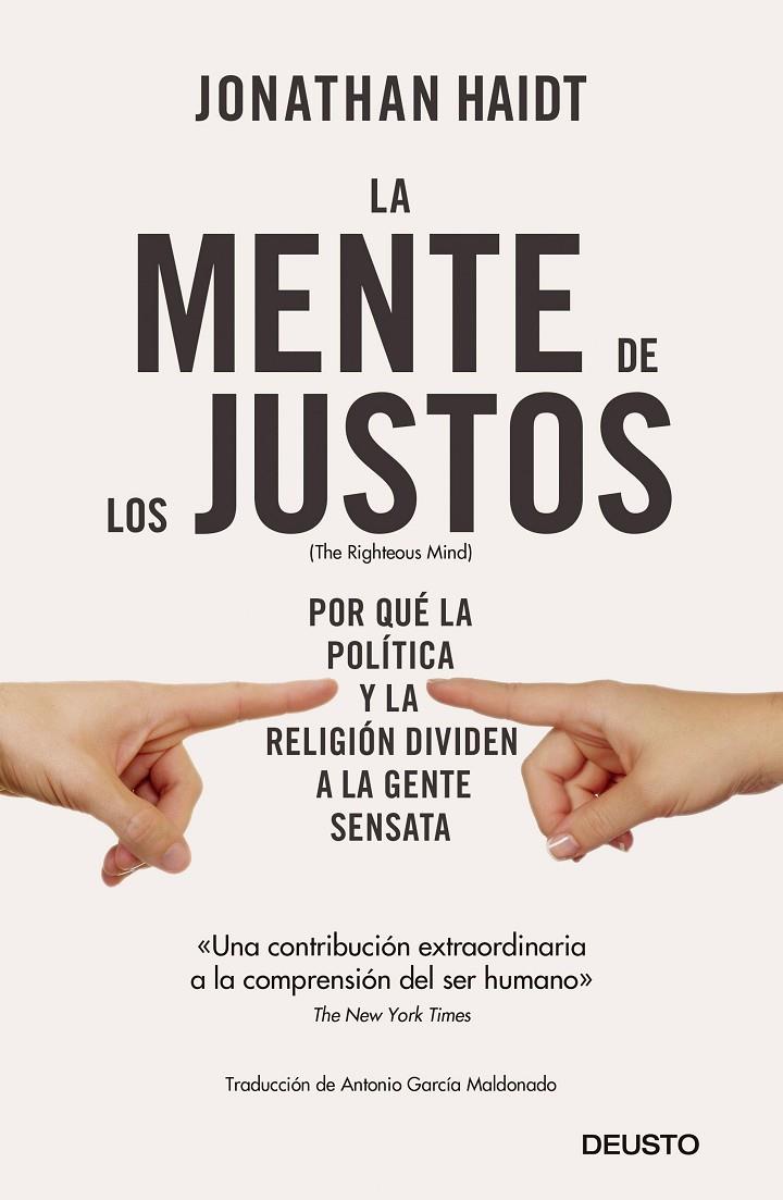 La mente de los justos | 9788423430093 | Haidt, Jonathan | Librería Castillón - Comprar libros online Aragón, Barbastro