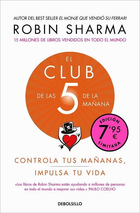 El Club de las 5 de la mañana (Campaña de verano edición limitada) | 9788466373791 | Robin Sharma | Librería Castillón - Comprar libros online Aragón, Barbastro