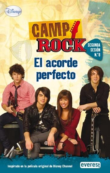 CAMP ROCK SEGUNDA SESIÓN N.8 : EL ACORDE PERFECTO | 9788444164649 | BROWN, JULIE; BROWN, PAUL; GIST, KARIN; HICKS, REGINA | Librería Castillón - Comprar libros online Aragón, Barbastro