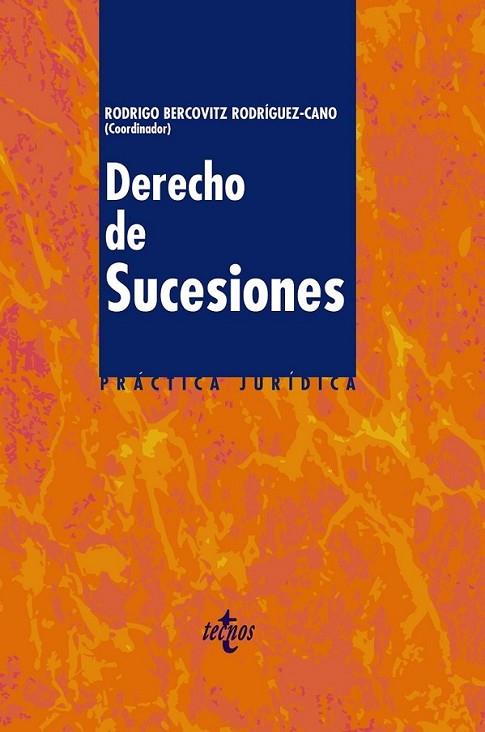 DERECHO DE SUCESIONES | 9788430949434 | BERCOVITZ RODRÍGUEZ-CANO, RODRIGO | Librería Castillón - Comprar libros online Aragón, Barbastro