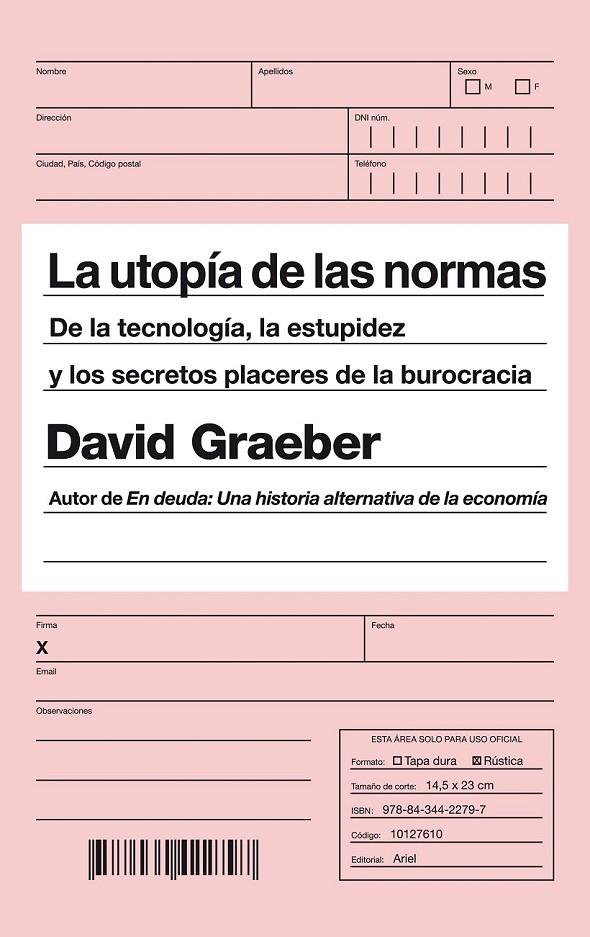 La utopía de las normas | 9788434422797 | David Graeber | Librería Castillón - Comprar libros online Aragón, Barbastro