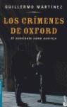 CRIMENES DE OXFORD, LOS (BOOKET) | 9788423336906 | MARTINEZ, GUILLERMO | Librería Castillón - Comprar libros online Aragón, Barbastro