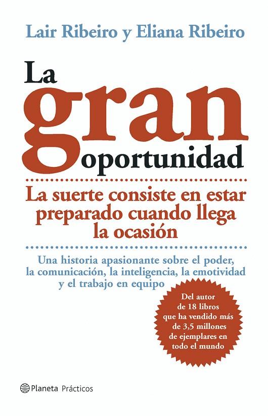 GRAN OPORTUNIDAD, LA. LA SUERTE CONSISTE EN ESTAR PREPARADO | 9788408054139 | RIBEIRO, LAIR; RINEIRO, ELIANA | Librería Castillón - Comprar libros online Aragón, Barbastro