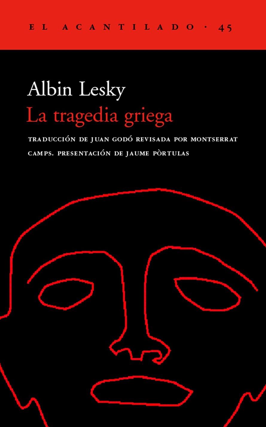 TRAGEDIA GRIEGA, LA | 9788495359193 | LESKY, ALBIN | Librería Castillón - Comprar libros online Aragón, Barbastro