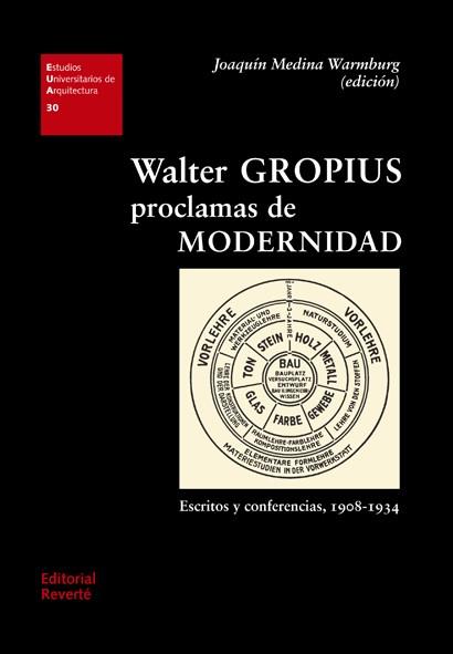 Walter Gropius. Proclamas de modernidad | 9788429121308 | Medina Warmburg, Joaquín | Librería Castillón - Comprar libros online Aragón, Barbastro