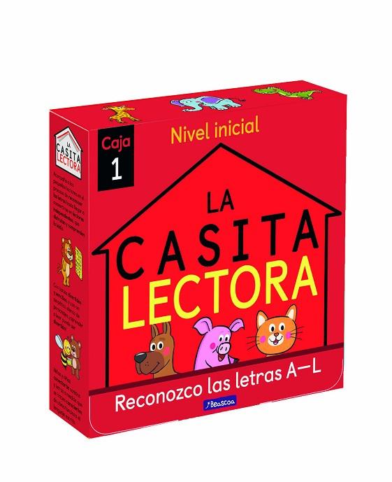 La casita lectora. Caja 1 - Reconozco las letras A-L (nivel inicial) | 9788448859534 | VVAA | Librería Castillón - Comprar libros online Aragón, Barbastro