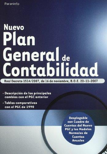 NUEVO PLAN GENERAL DE CONTABILIDAD ED.08 | 9788428330213 | Librería Castillón - Comprar libros online Aragón, Barbastro