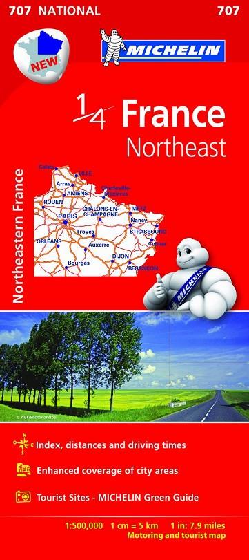 Mapa National France Northeast | 9782067200678 | Varios autores | Librería Castillón - Comprar libros online Aragón, Barbastro