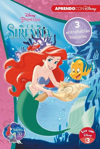 La Sirenita. Tres entrañables historias (Leo con Disney - Nivel 3) | 9788417630140 | Disney, | Librería Castillón - Comprar libros online Aragón, Barbastro