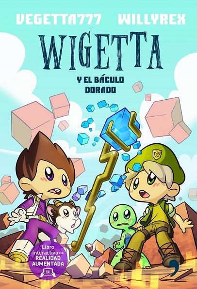 Wigetta y el báculo dorado | 9788499985169 | Willyrex / Vegetta777 | Librería Castillón - Comprar libros online Aragón, Barbastro