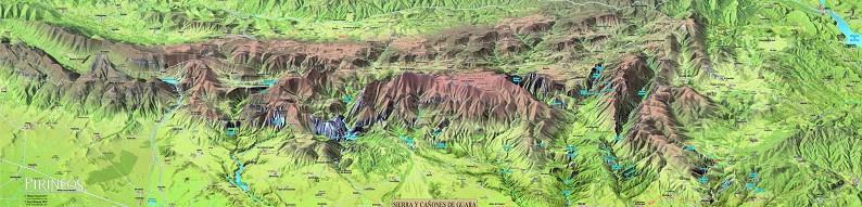 SIERRA Y CAÑONES DE GUARA (MAPA PLASTIFICADO TUBO) | 9788482163925 | ANGULO, MIGUEL | Librería Castillón - Comprar libros online Aragón, Barbastro