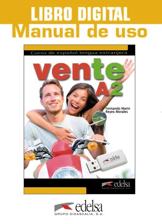 Vente A2 - Manual de uso | 9788490815182 | Departamento Edición Edelsa | Librería Castillón - Comprar libros online Aragón, Barbastro