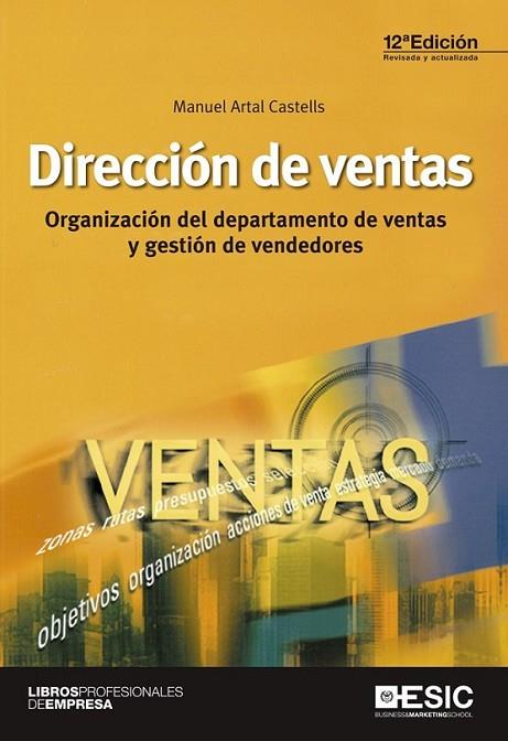 Dirección de ventas | 9788473569743 | Artal Castell, Manuel | Librería Castillón - Comprar libros online Aragón, Barbastro