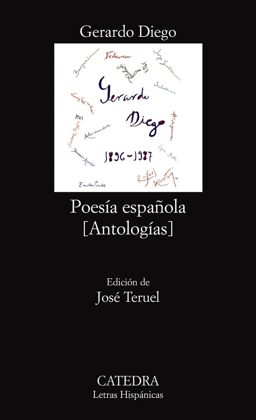 POESIA ESPAÑOLA : ANTOLOGIAS - LH | 9788437623788 | DIEGO, GERARDO | Librería Castillón - Comprar libros online Aragón, Barbastro