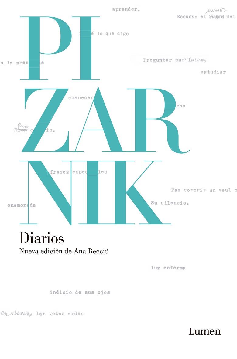 Diarios | 9788426425485 | Alejandra Pizarnik | Librería Castillón - Comprar libros online Aragón, Barbastro