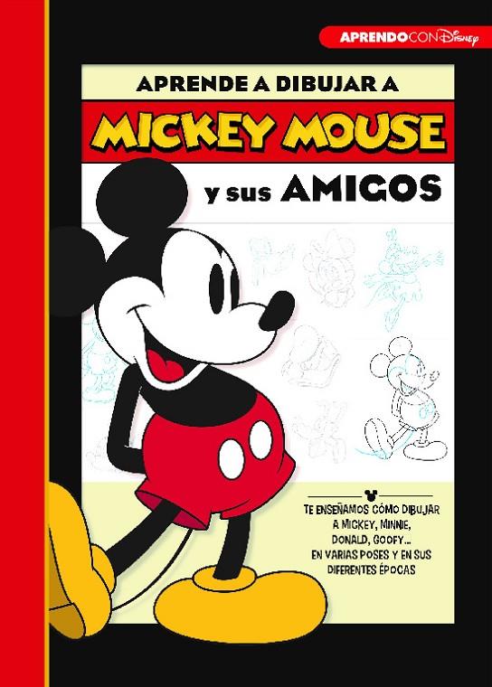 Aprende a dibujar a Mickey Mouse y sus amigos (Crea, juega y aprende con Disney) | 9788416931774 | Disney, | Librería Castillón - Comprar libros online Aragón, Barbastro