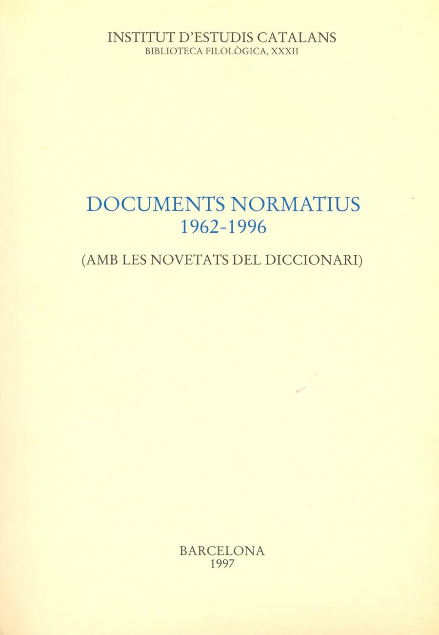 DOCUMENTS NORMATIUS 1962-1996 AMB NOVETATS DICCION | 9788472833579 | Librería Castillón - Comprar libros online Aragón, Barbastro