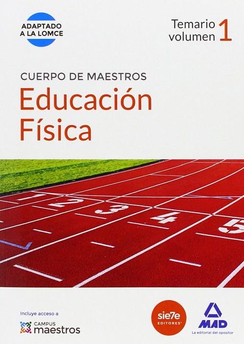 Cuerpo de Maestros Educación Física. Temario Volumen 1 ED.2014 | 9788490931646 | CENTRO DE ESTUDIOS VECTOR, S.L. | Librería Castillón - Comprar libros online Aragón, Barbastro