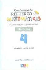 Cuaderno de refuerzo de matemáticas. Matemáticas comprensivas. Números 4 | 9788418989834 | Martínez Romero, José | Librería Castillón - Comprar libros online Aragón, Barbastro