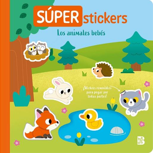 SUPER STICKERS LOS ANIMALES BEBE | 9789403238593 | BALLON | Librería Castillón - Comprar libros online Aragón, Barbastro