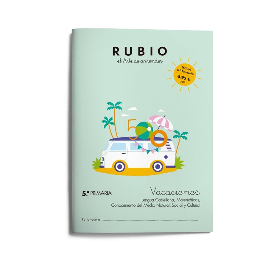 Vacaciones RUBIO (5.º de Primaria) 2.ª ed. | 9788418964701 | VV.AA. | Librería Castillón - Comprar libros online Aragón, Barbastro