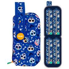 HANDLY MULTIPENCILCASE MILAN BATS BITES AZUL | 8411574080565 | Librería Castillón - Comprar libros online Aragón, Barbastro