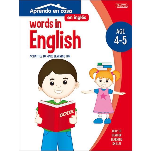 APRENDO EN CASA INGLÉS (4-5 AÑOS) WORDS IN ENGLISH | 9788499399140 | PATIMPATAM | Librería Castillón - Comprar libros online Aragón, Barbastro