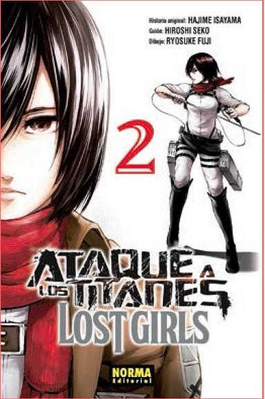 Ataque a los Titanes: LOST GIRLS 2 | 9788467927856 | Isayama, Hajime / Seko, Koji / Fuji, Ryosuke | Librería Castillón - Comprar libros online Aragón, Barbastro