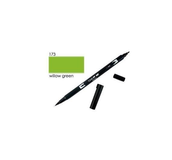 ROTULADOR TOMBOW DUAL BRUSH COLOR WILLOW GREEN ABT 173 | 4901991901283 | Librería Castillón - Comprar libros online Aragón, Barbastro