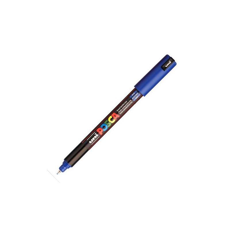 UNIBALL POSCA PC1MR 0.7MM AZUL OSCURO | 4902778089873 | Librería Castillón - Comprar libros online Aragón, Barbastro