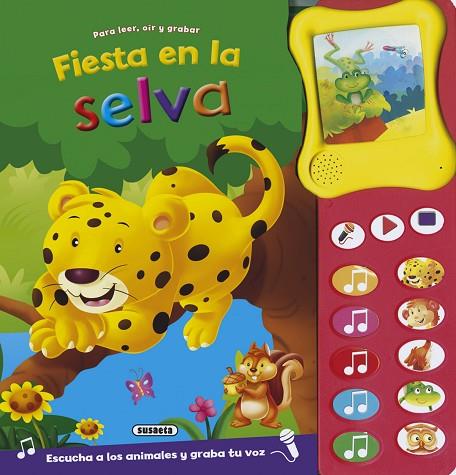 Fiesta en la selva | 9788410840997 | Susaeta, Equipo | Librería Castillón - Comprar libros online Aragón, Barbastro