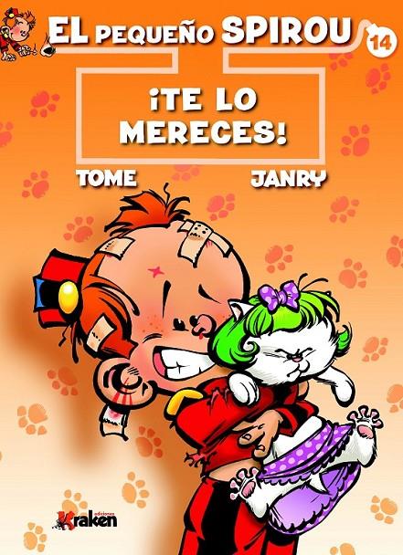 El Pequeño Spirou 14 : ¡Te lo mereces! | 9788416086917 | Tome, Philippe; Geurts, Jean-Richard | Librería Castillón - Comprar libros online Aragón, Barbastro