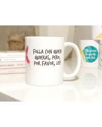 TAZA FOLLA CON QUIEN QUIERAS, PERO POR FAVOR LEE | 7428329737170 | Librería Castillón - Comprar libros online Aragón, Barbastro