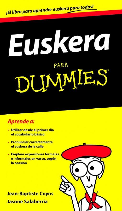 Euskera para Dummies | 9788432900730 | Coyos, Jean-Baptiste; Salaberria, Jasone | Librería Castillón - Comprar libros online Aragón, Barbastro