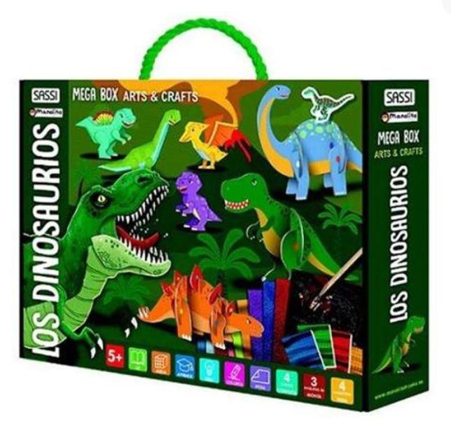 DINOSAURIOS MEGA BOX | 9788419935489 | AA.VV | Librería Castillón - Comprar libros online Aragón, Barbastro