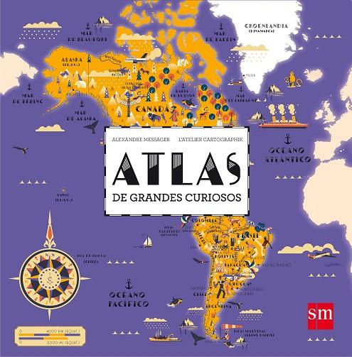 ATLAS DE GRANDES CURIOSOS | 9788467595376 | Messager, Alexandre | Librería Castillón - Comprar libros online Aragón, Barbastro