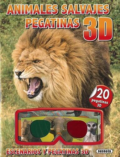 Animales salvajes pegatinas 3D | 9788467748826 | Regan, Lisa | Librería Castillón - Comprar libros online Aragón, Barbastro