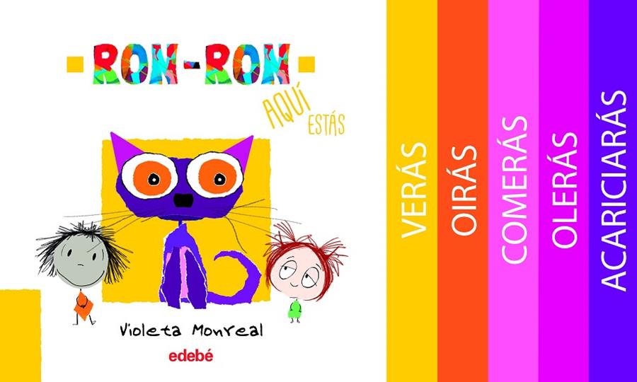 RON-RON AQUÍ ESTÁS | 9788468345550 | Monreal Díaz, Violeta | Librería Castillón - Comprar libros online Aragón, Barbastro