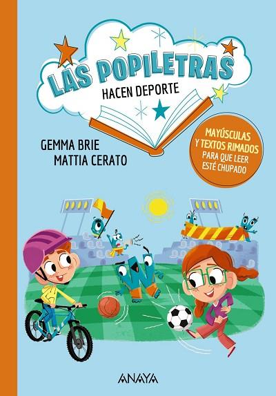 Las popiletras hacen deporte | 9788414340332 | Brie, Gemma | Librería Castillón - Comprar libros online Aragón, Barbastro