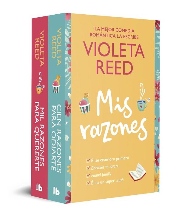 Mis razones (pack con: Cien razones para odiarte | Mil razones para quererte) (M | 9788410381124 | Reed, Violeta | Librería Castillón - Comprar libros online Aragón, Barbastro