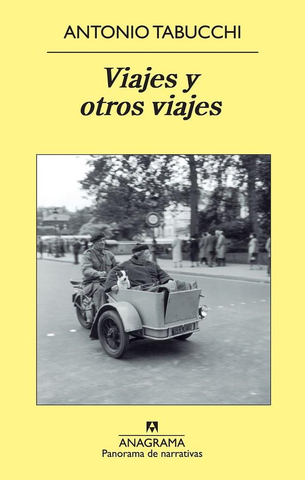 VIAJES Y OTROS VIAJES | 9788433978325 | TABUCCHI, ANTONIO | Librería Castillón - Comprar libros online Aragón, Barbastro