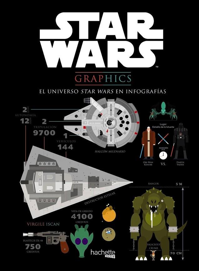 Star Wars Graphics. El universo Star Wars en infografías | 9788416857029 | Hachette Heroes | Librería Castillón - Comprar libros online Aragón, Barbastro