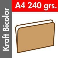 SUBCARPETA A4 KRAFT BICOLOR 240 GR PAQUETE DE 50 UNIDADES | 8435090721108 | Librería Castillón - Comprar libros online Aragón, Barbastro