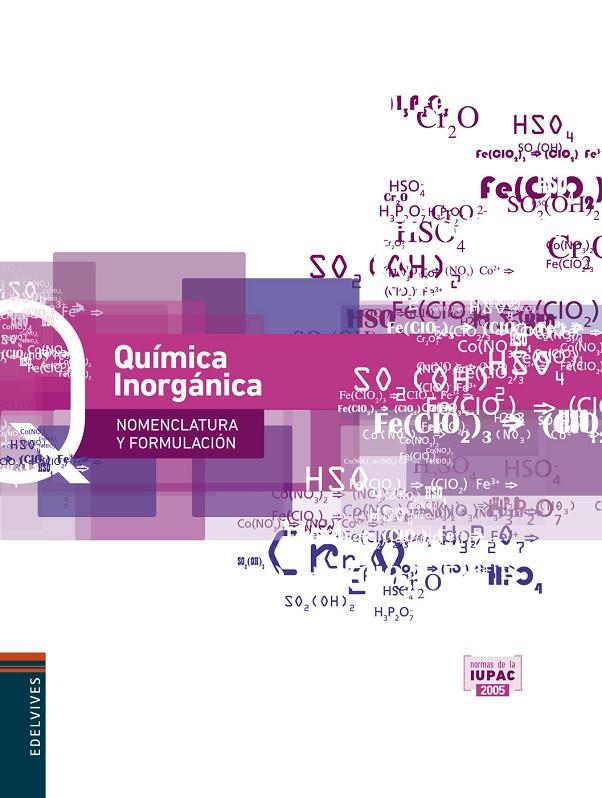 Química Inorgánica (Nomenclatura y Formulación)  | 9788426389084 | Latorre Ariño, Marino | Librería Castillón - Comprar libros online Aragón, Barbastro