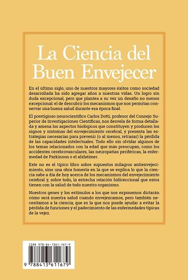 La ciencia del buen envejecer | 9788413611679 | Dotti, Carlos / Gonz, Pablo | Librería Castillón - Comprar libros online Aragón, Barbastro